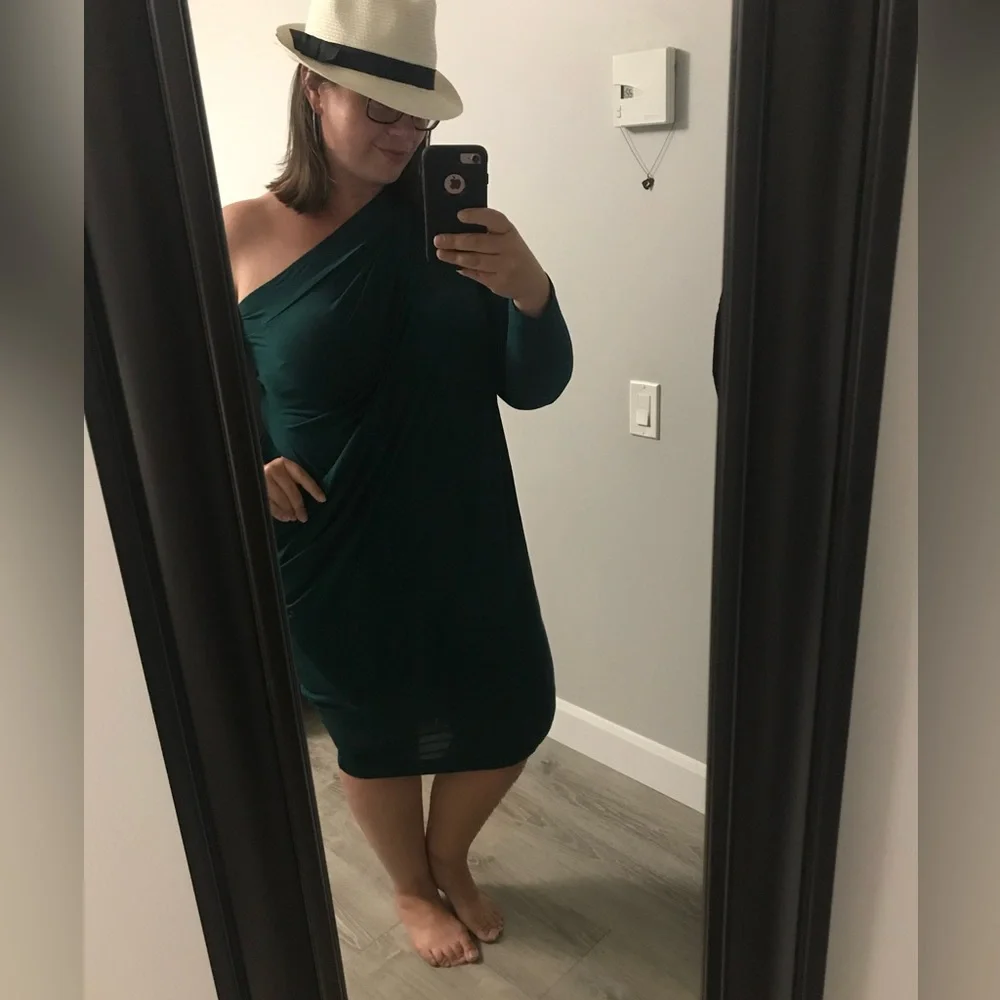 Morph clothing versatile teal dress - Picture 1 of 6